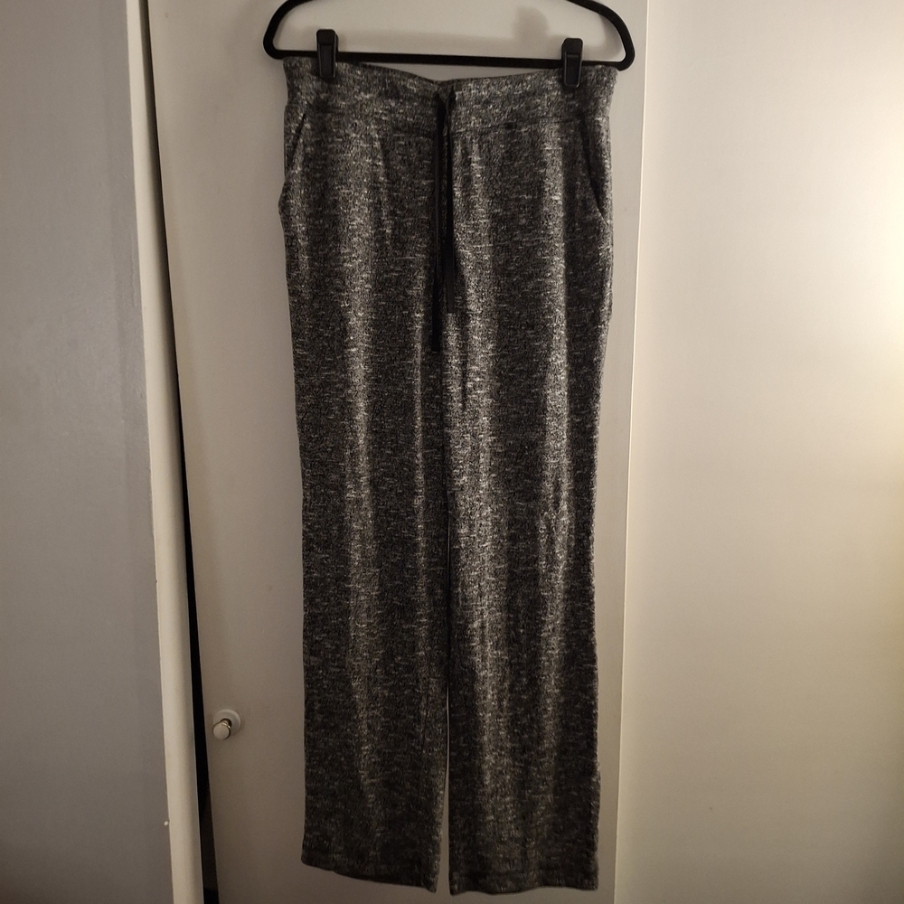 Faded Glory Women's Heathered Charcoal Track Pants